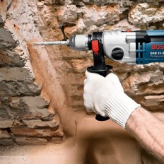 Percer un mur : à chaque matériau son outil électroportatif