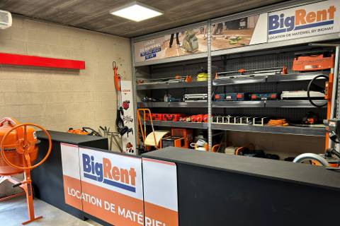 Service de location de machines BigRent