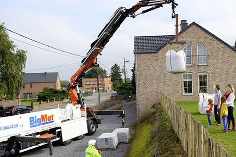 Livraison sur chantier